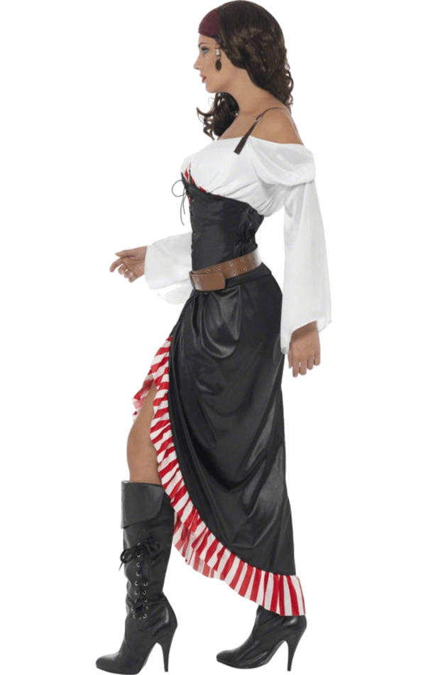 Womens Sultry Pirate Lady Costume