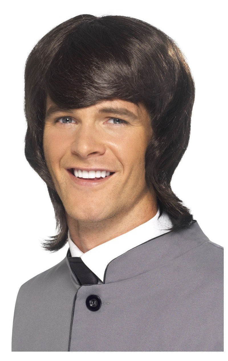 60s Brown Popstar Wig