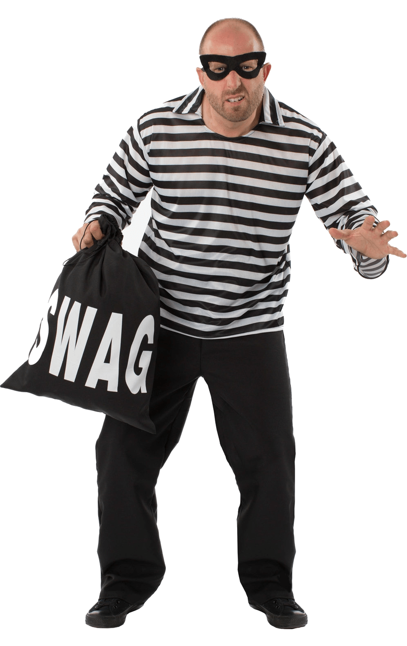 Adult Burglar Bill Costume