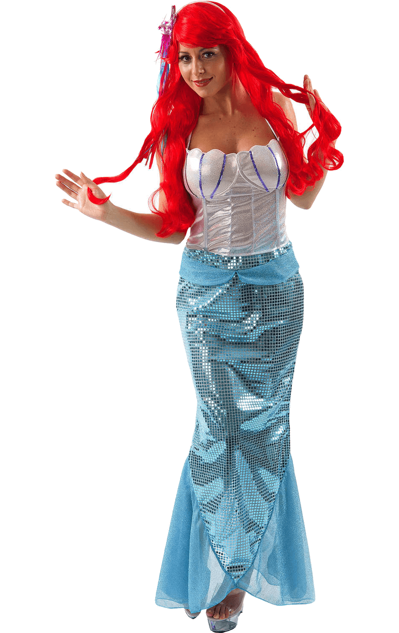 Adult Mermaid Fancy Dress Costume