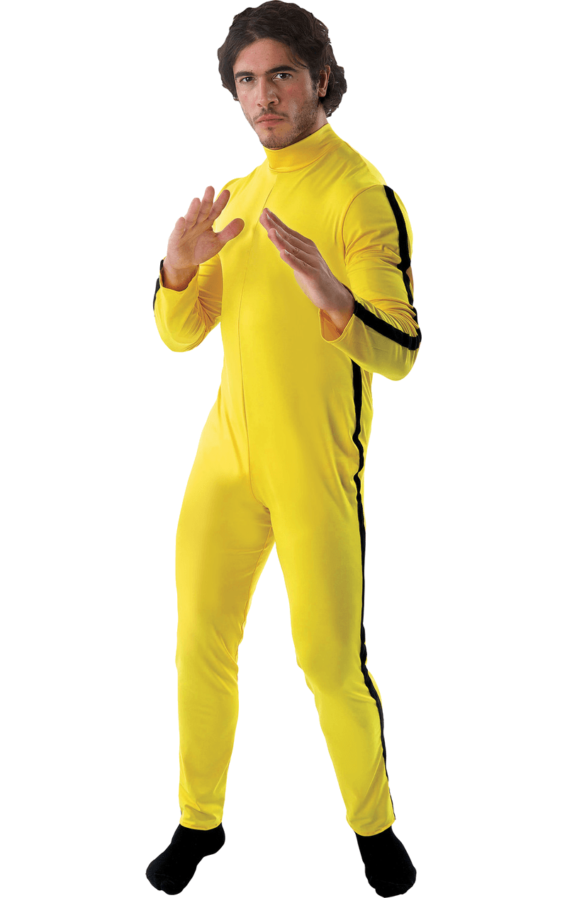 Adult Kill Bill Bruce Lee Jumpsuit Costume