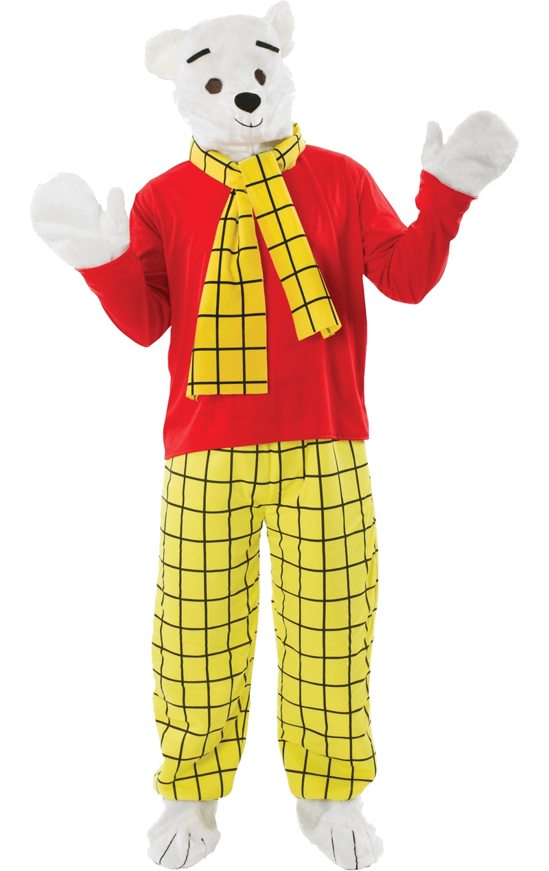 Adult Rupert Bear Costume