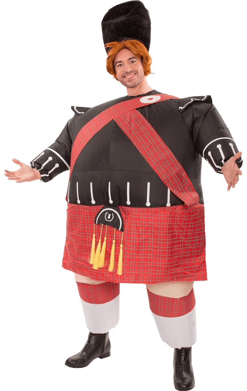 Adult Inflatable Fat B Scot Costume