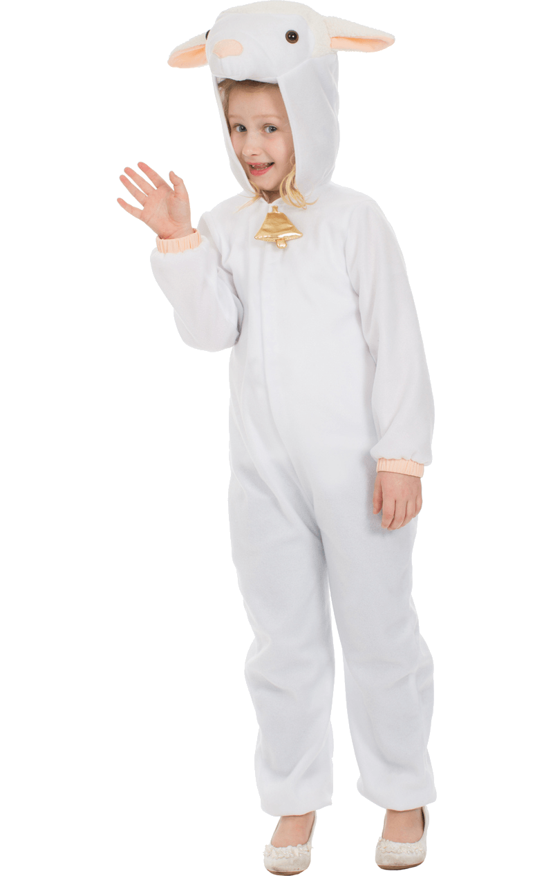 Kids Lamb Animal Costume