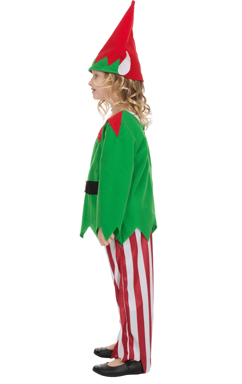 Kids Unisex Elf Christmas Costume