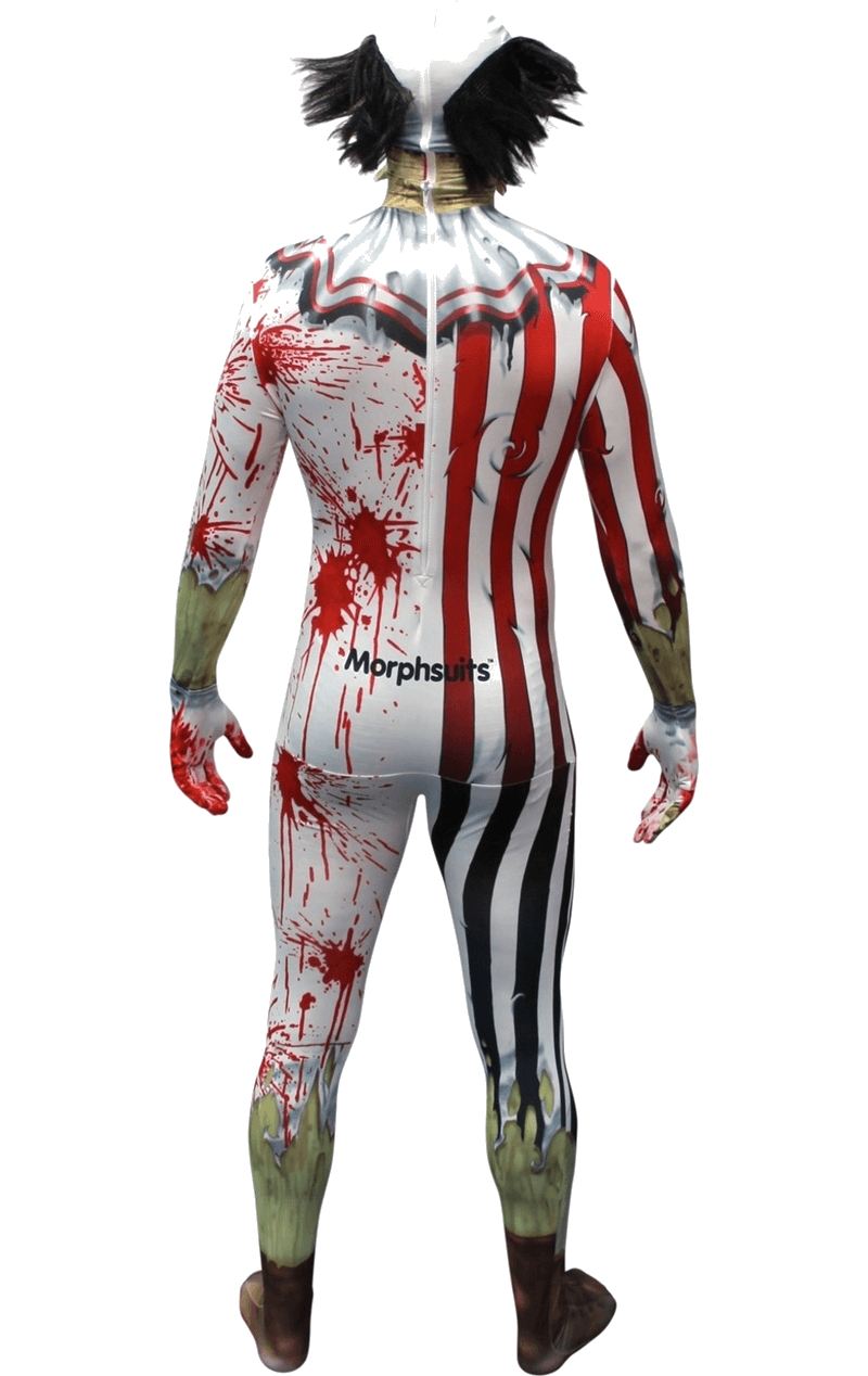 Adult Jaw Dropper Clown Morphsuit