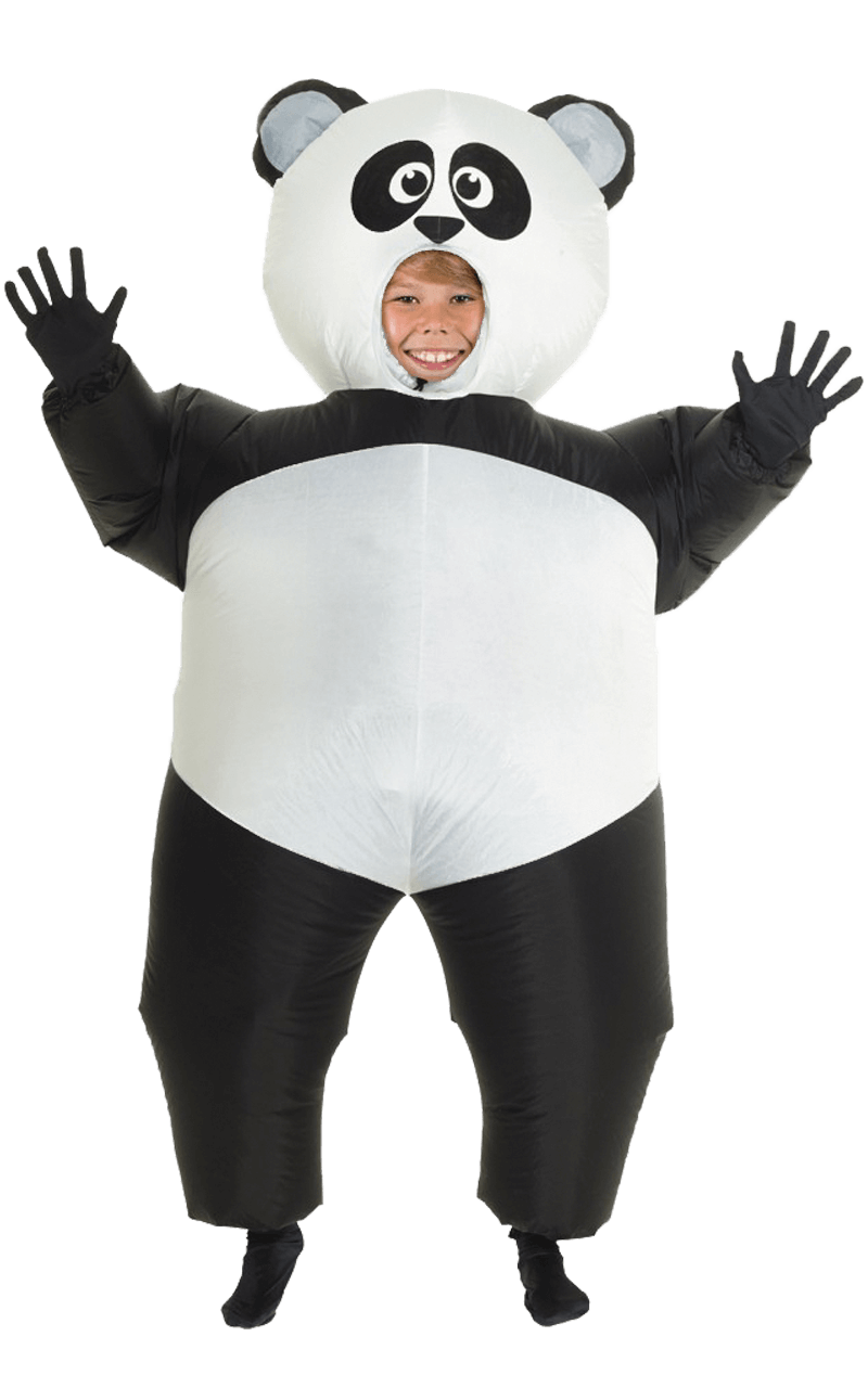 Kids Giant Inflatable Panda Costume