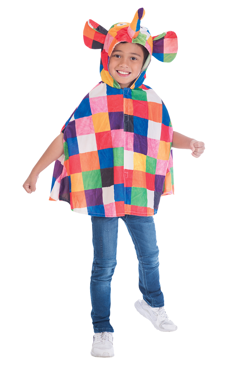 Kids Elmer Cape Costume