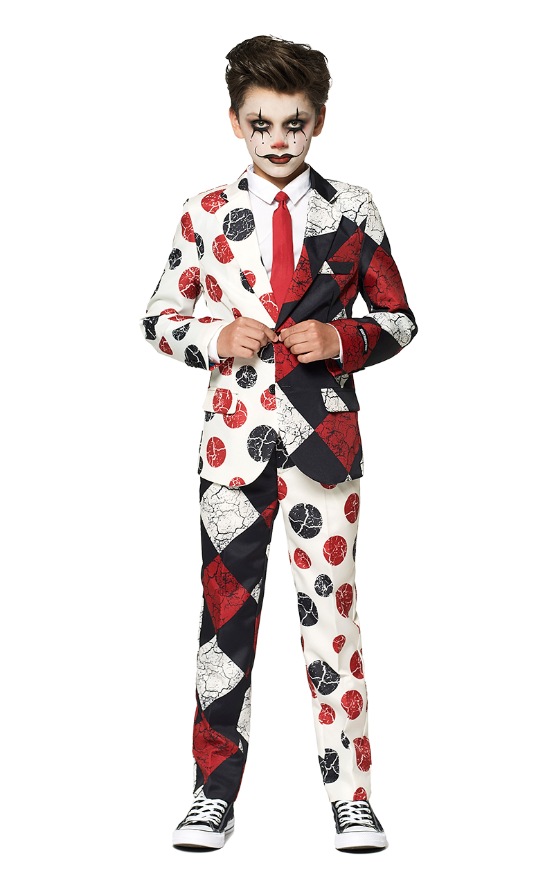 Kids SuitMeister Halloween Vintage Clown Costume