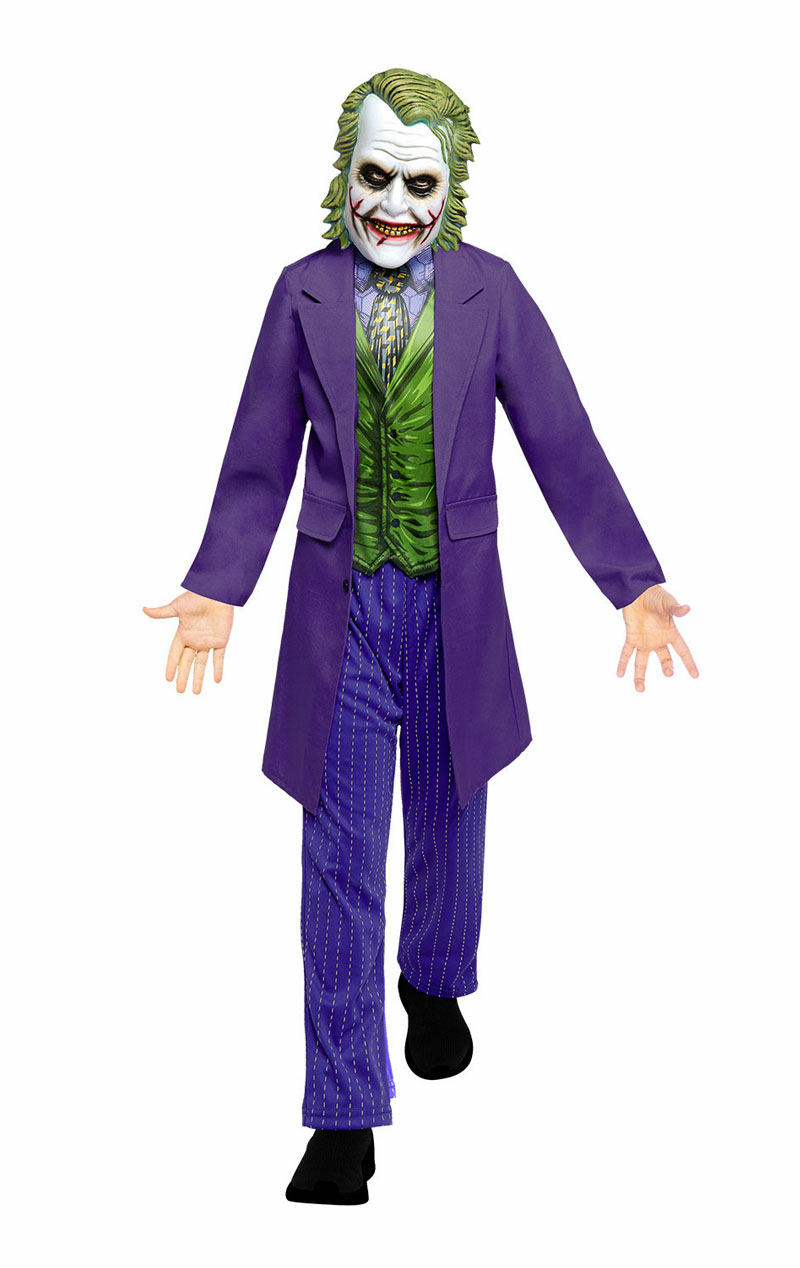 Childrens Joker Movie Costume