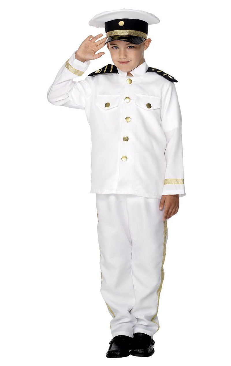 Child Captain Costume