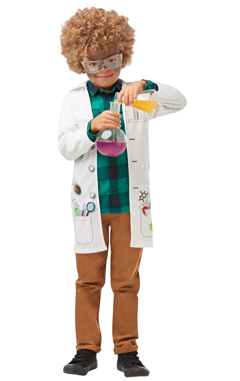 Kids Mad Scientist Costume