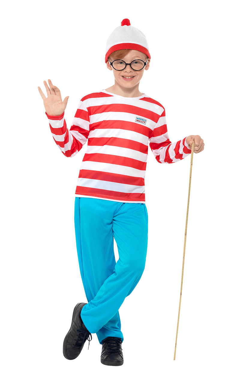 Boys Where's Wally Costume