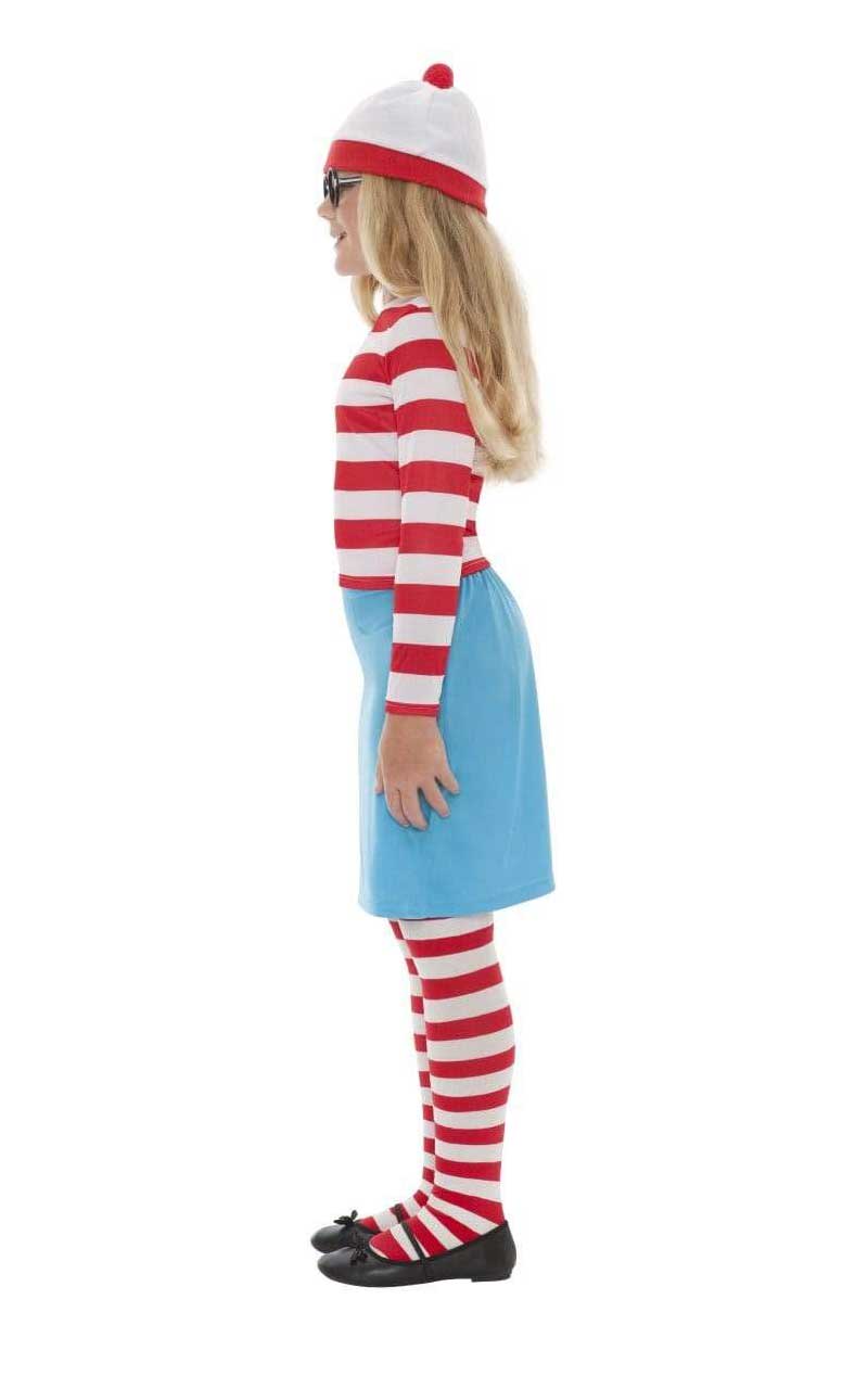 Girls Wenda Wheres Wally Costume