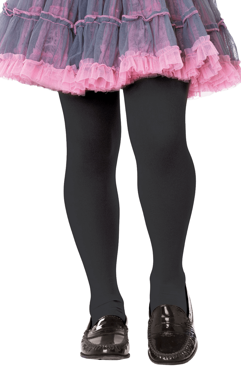 Kids Black Tights Accessory