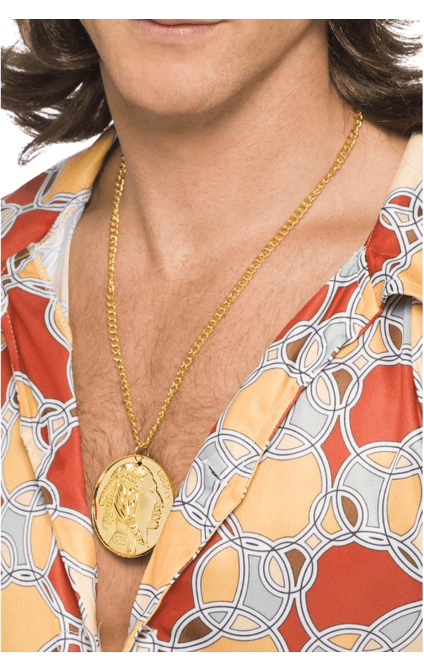 Gold Medallion Necklace