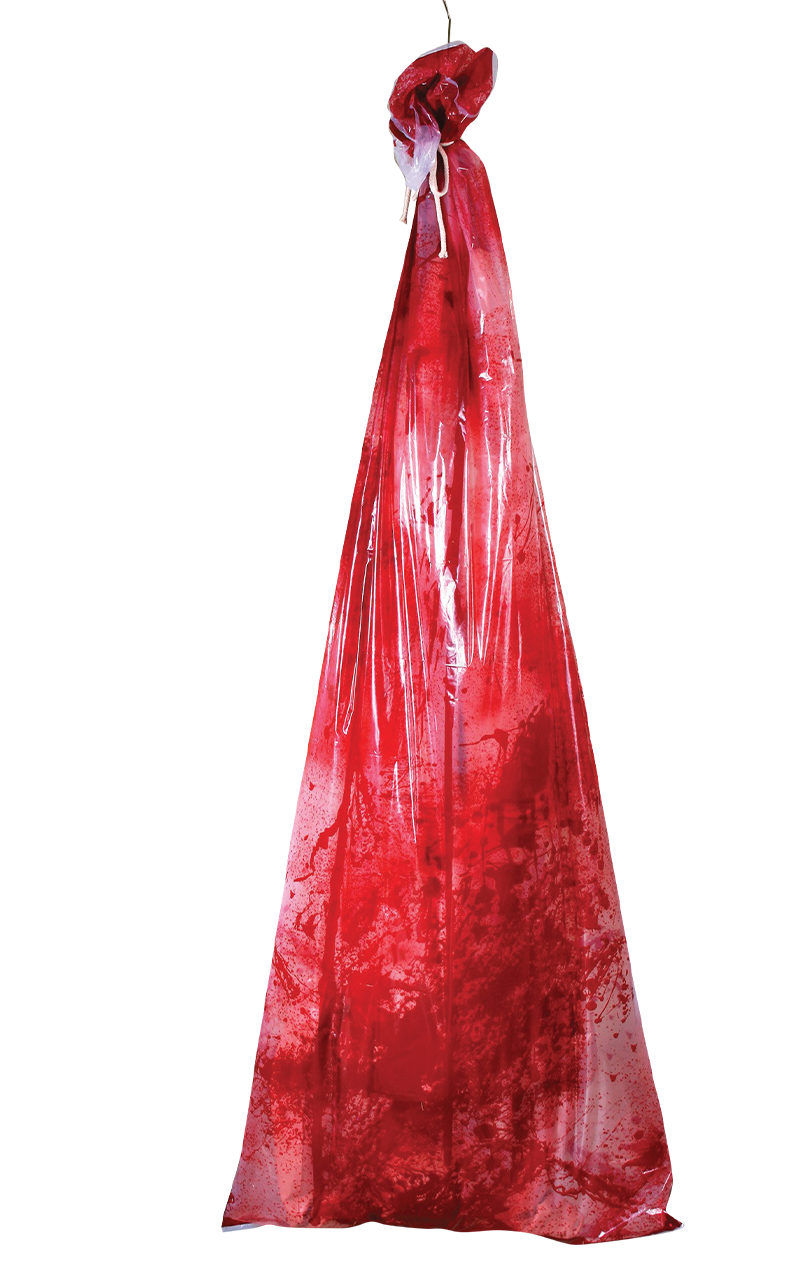 Bloody Body Bag Decoration