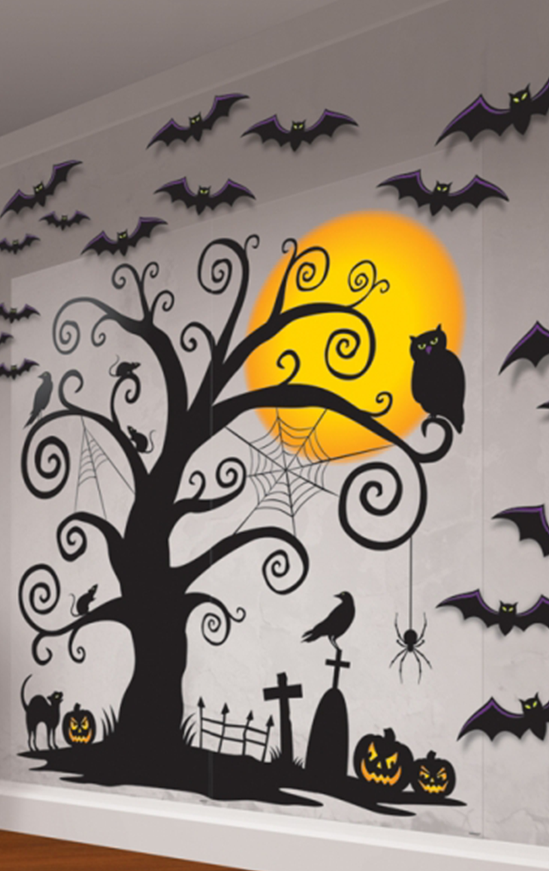 Halloween Wall Scene Kit