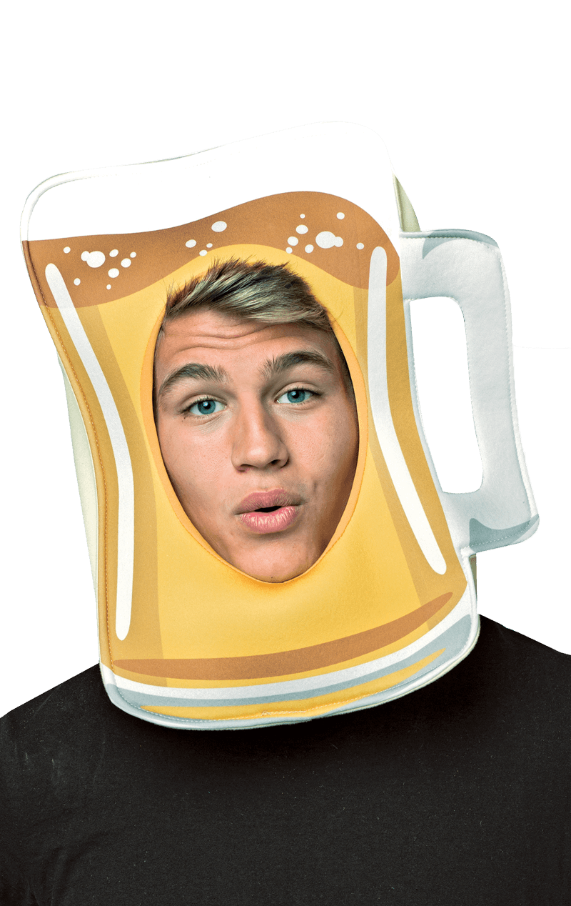 Adult Beer Mug Foam Headpiece