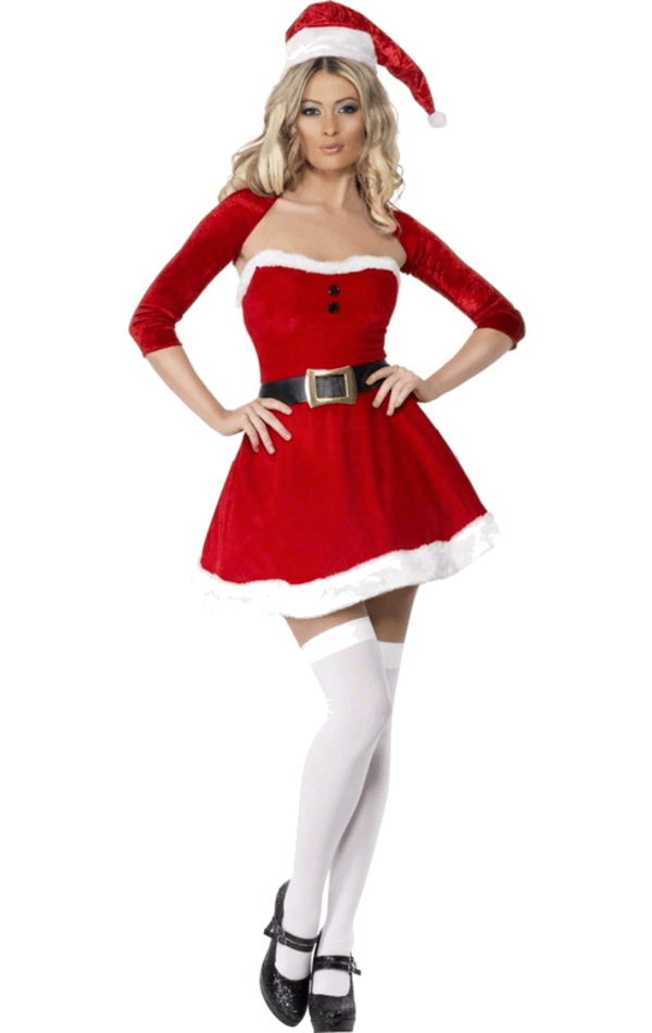 Womens Santa Babe Christmas Costume