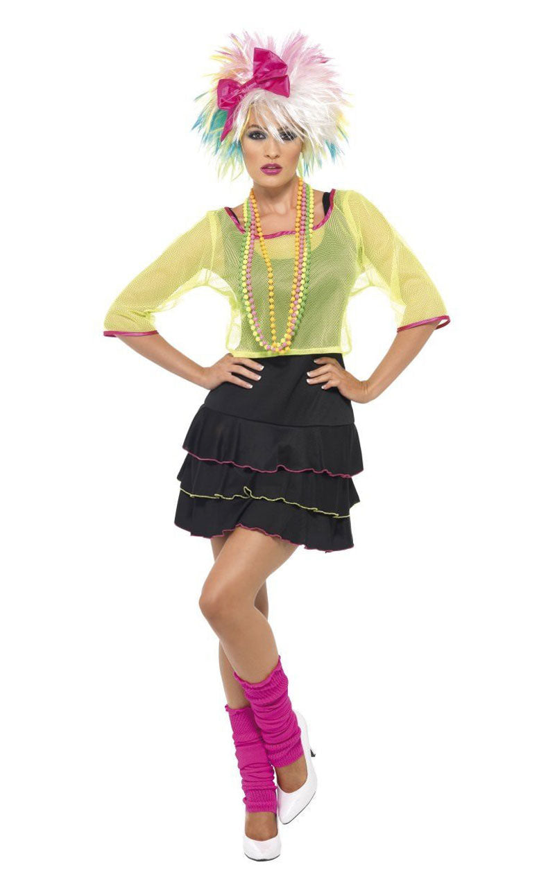 Womens 80s Girl Costume