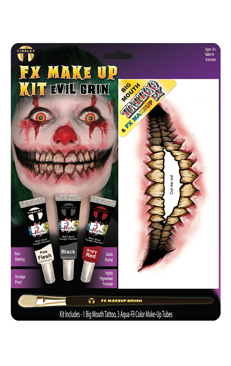 Evil Grin FX Makeup Kit