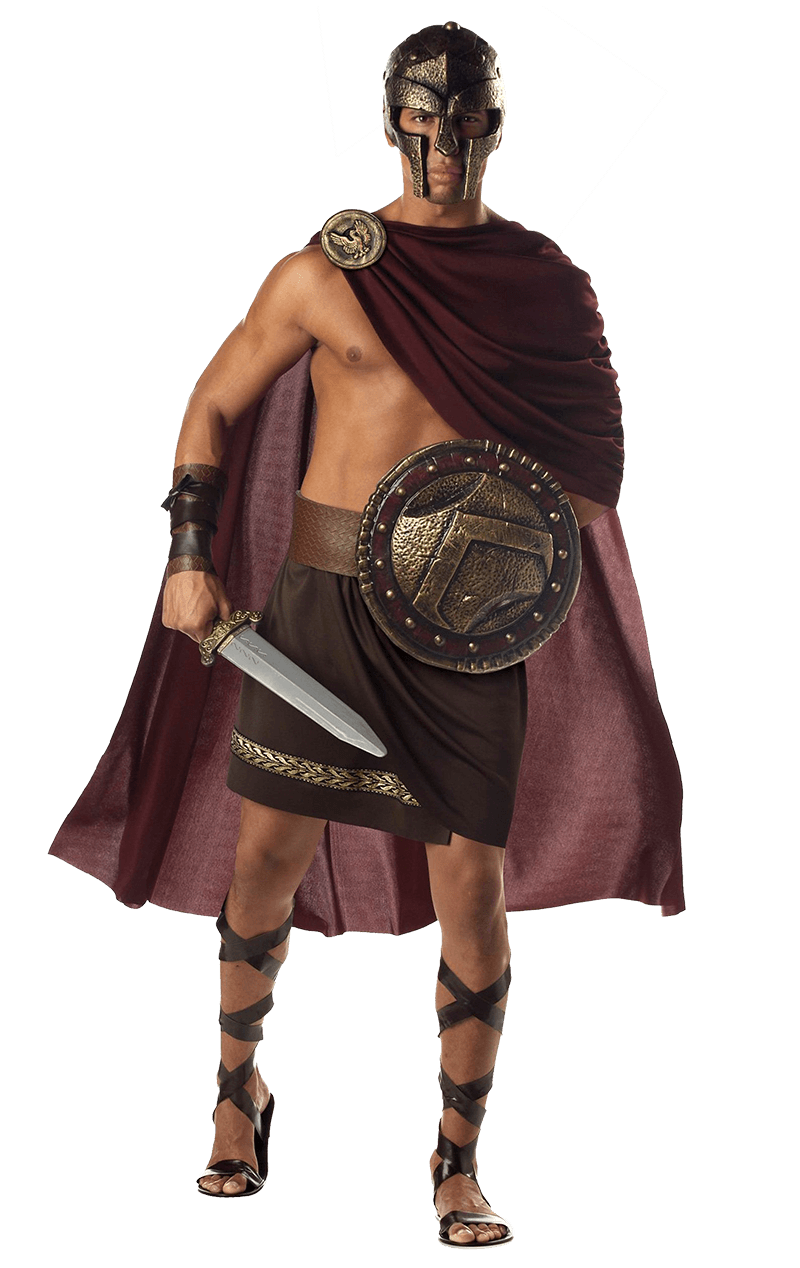 Mens Spartan Warrior Costume