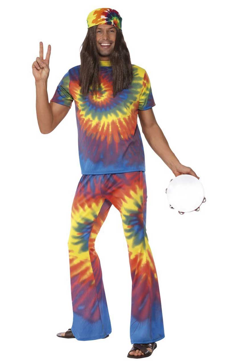 Mens 60s Tie Die Costume