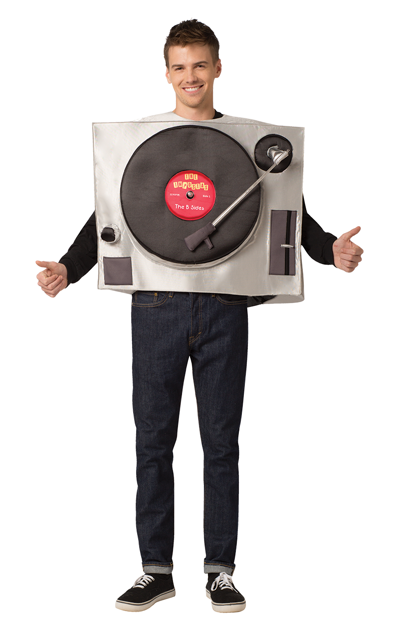 Adult Turntable Music Costume