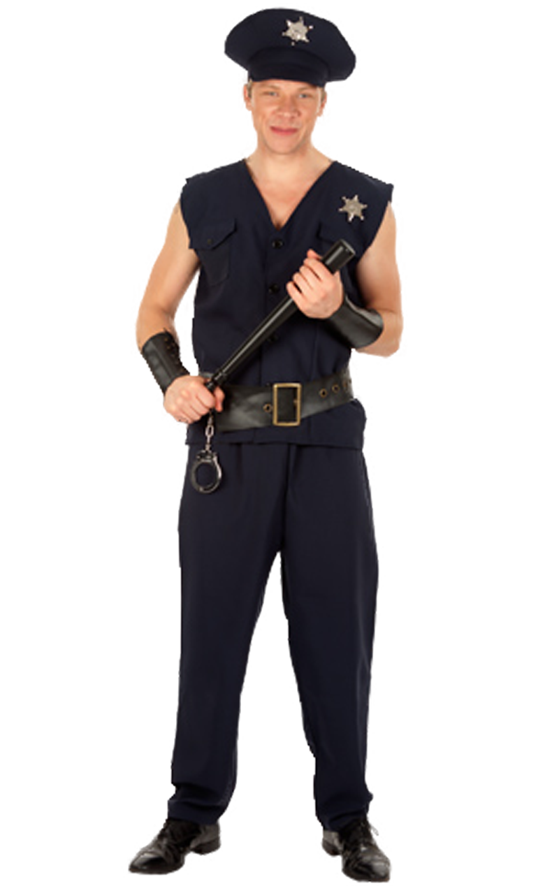 Mens Police Officer Costume