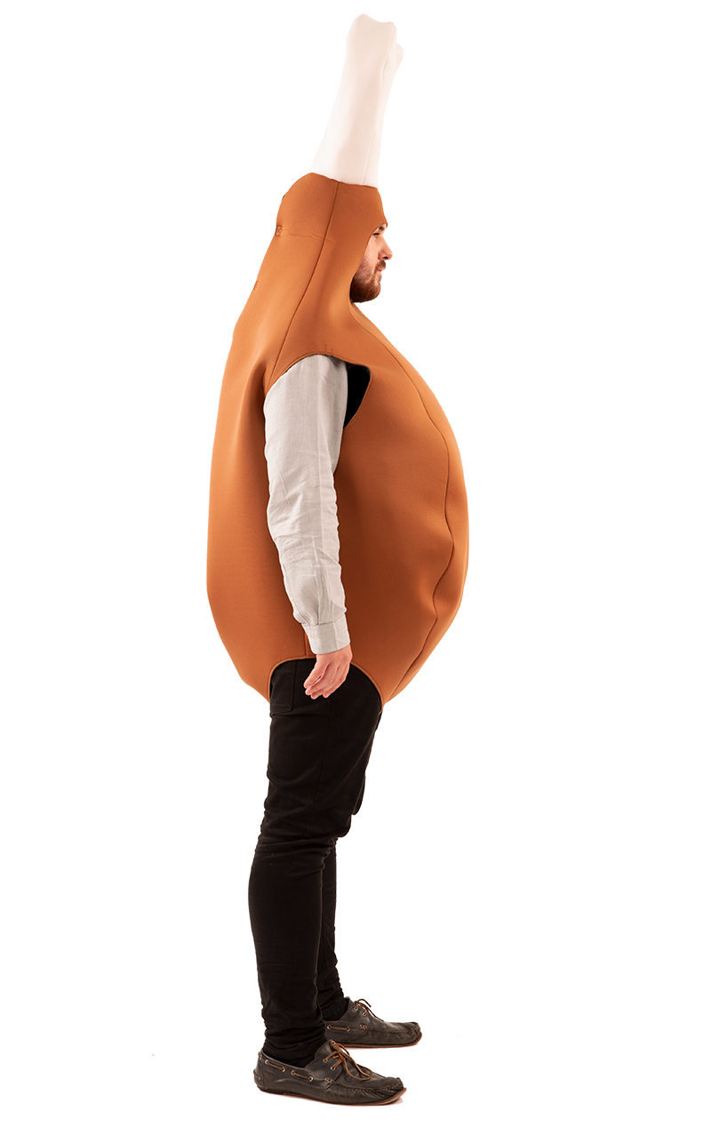 Adult Chicken Drumstick Costume