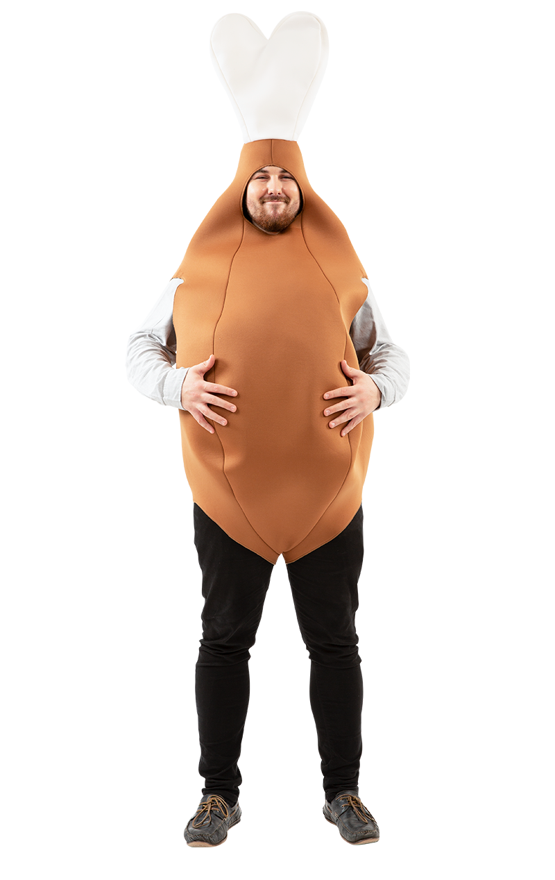 Adult Chicken Drumstick Costume