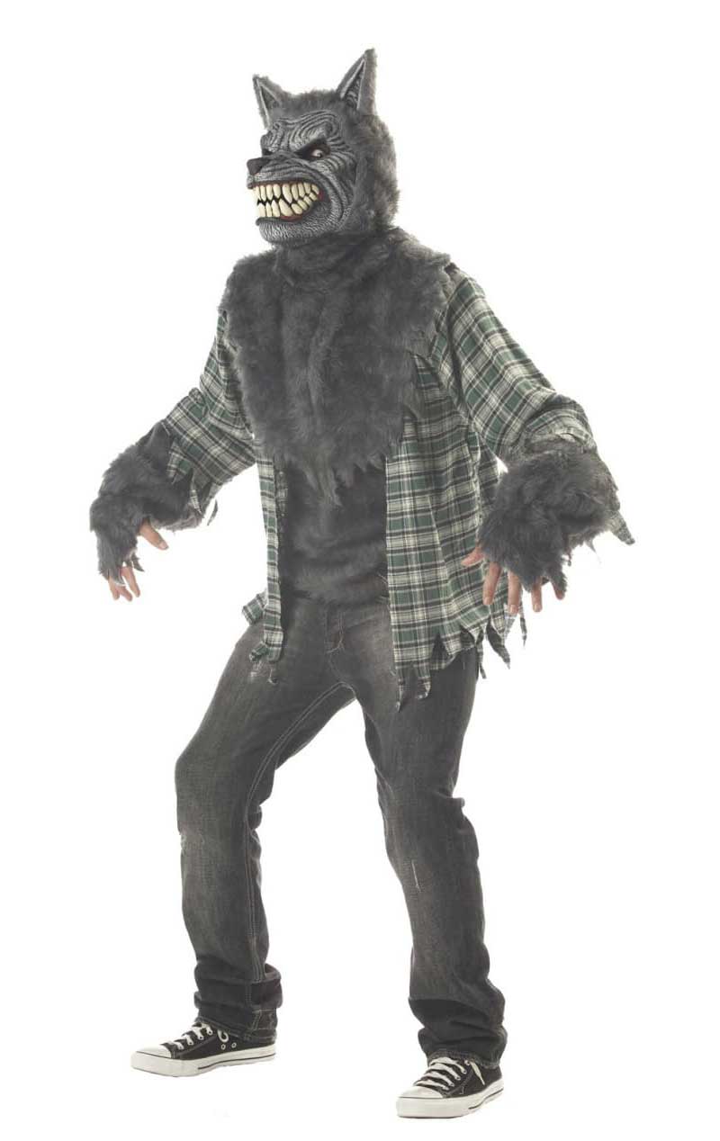 Adult Full Moon Madness Wolf Halloween Costume