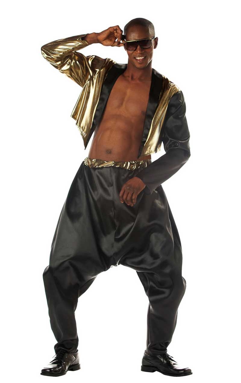 Adult Old School Rapper 80s Costume