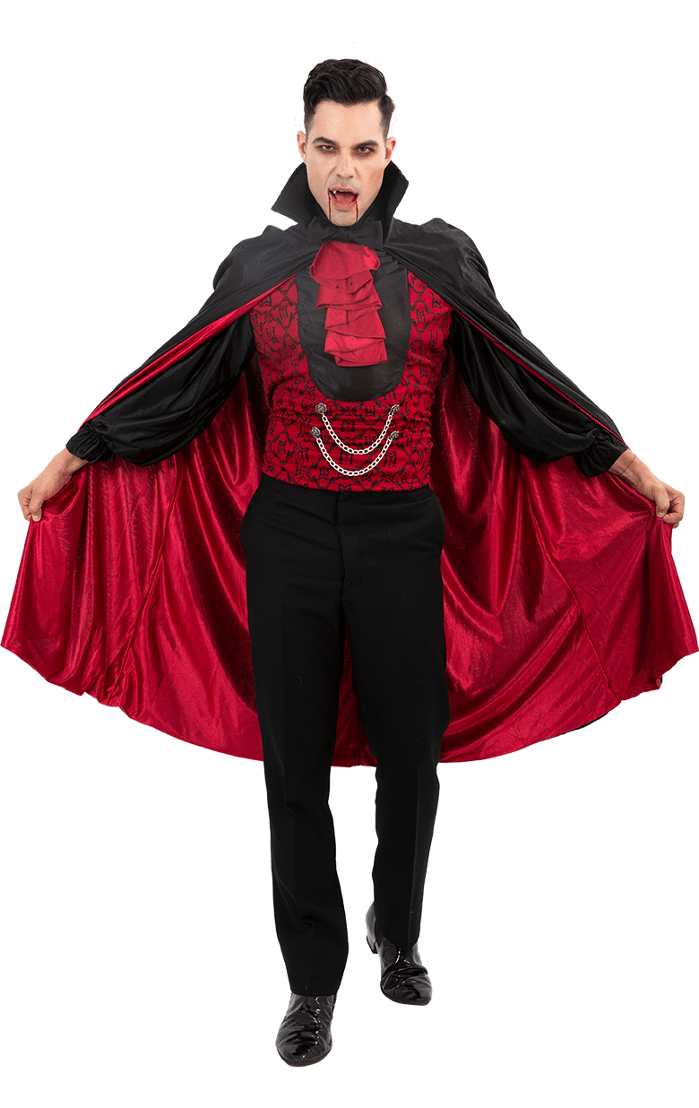 Mens Bloodthirst Vampire Costume