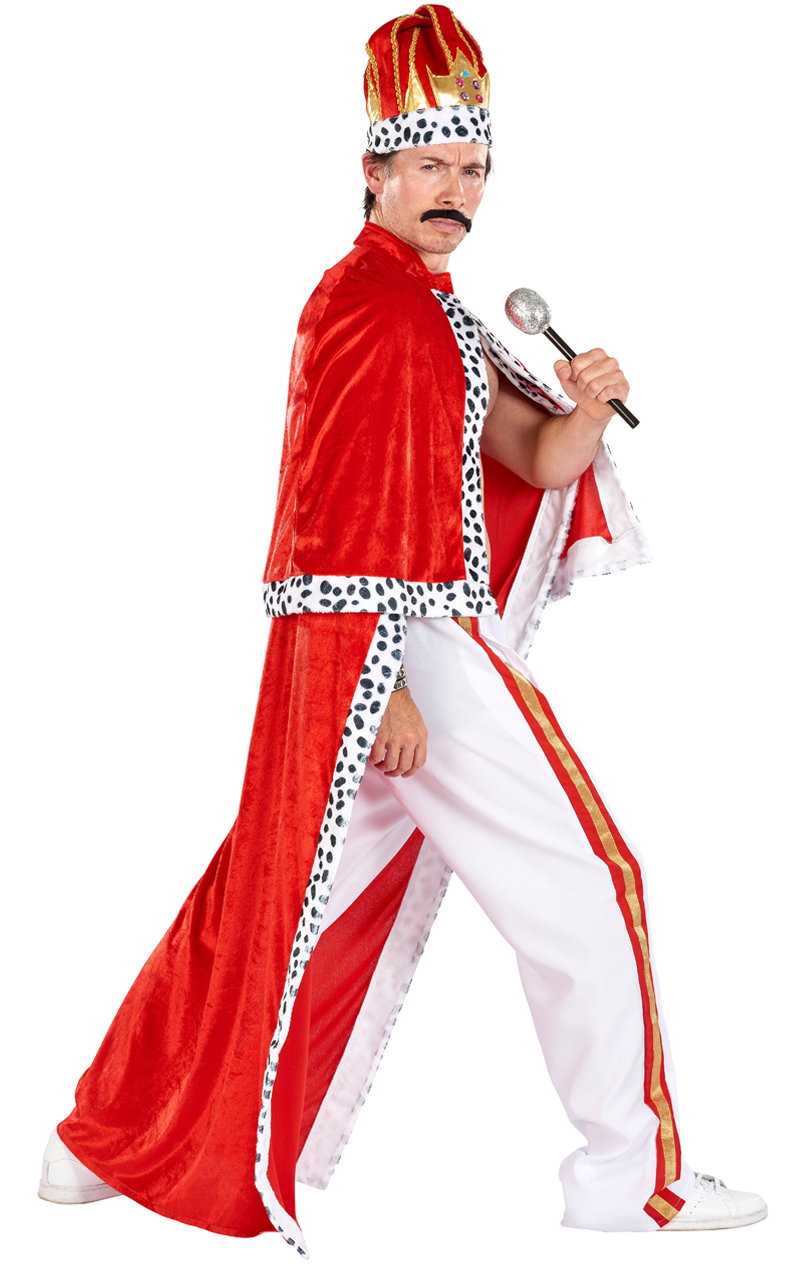 Mens Rockstar King Costume