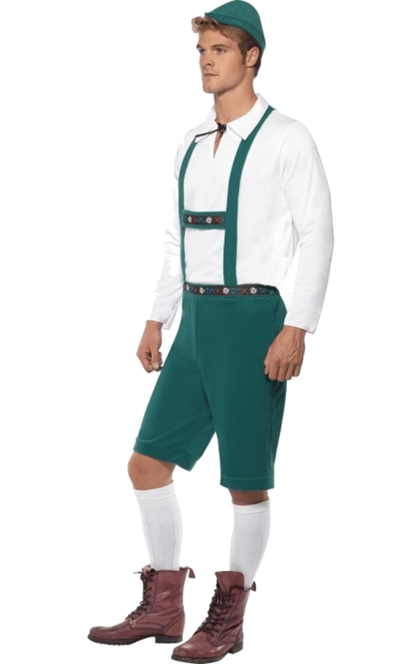 Mens Lederhosen Oktoberfest Costume