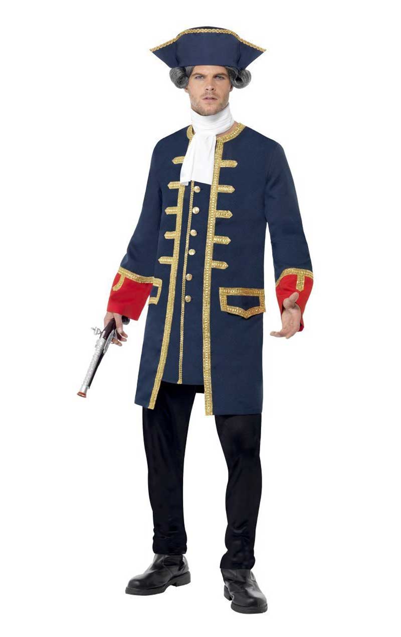 Mens Pirate Captain Costume