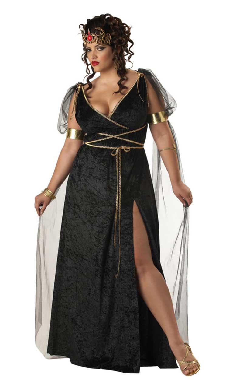 Womens Plus Size Medusa Costume