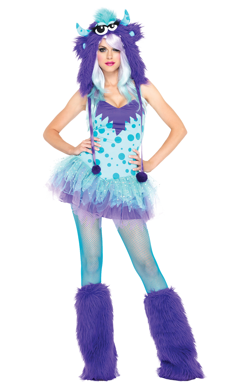 Womens Polka Dotty Monster Costume