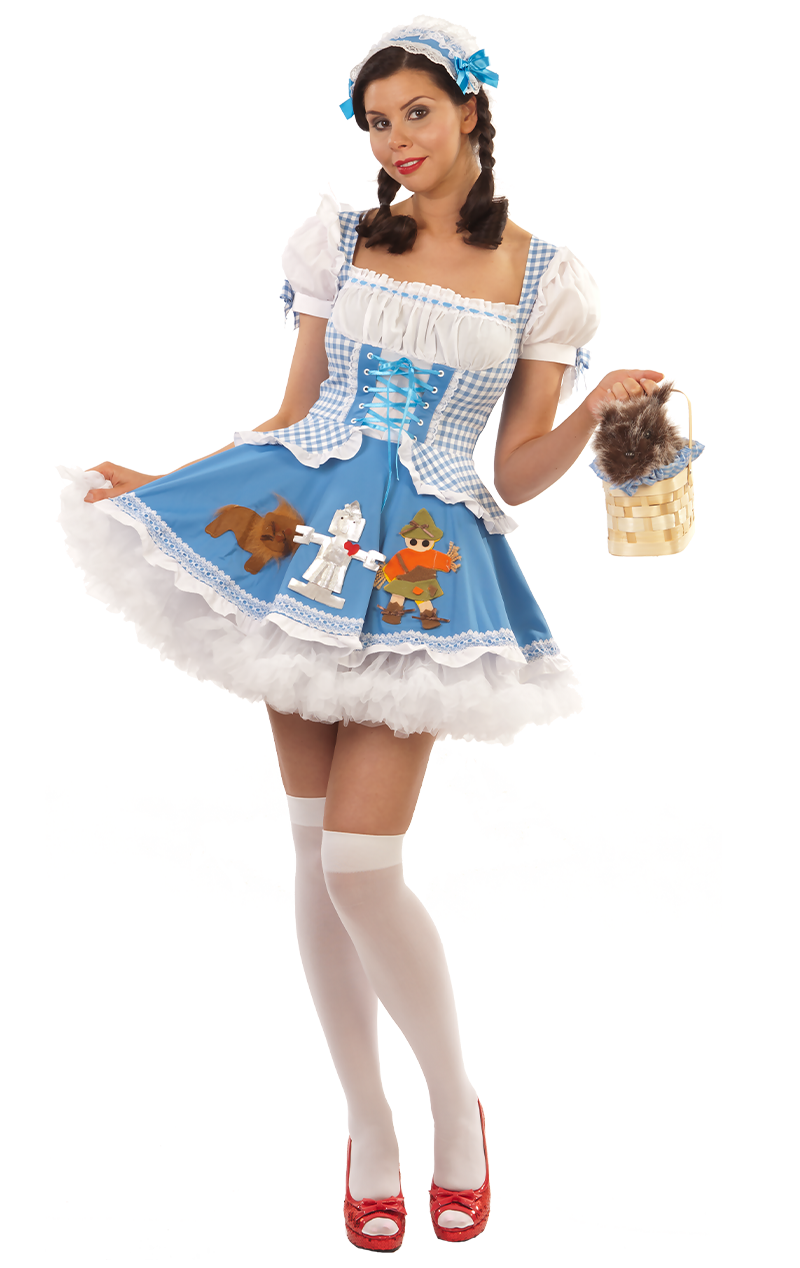 Adult Wizard of Oz Miss Dorothy Costume