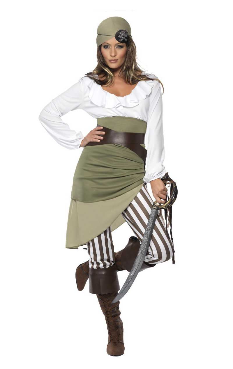 Womens Shipmate Sweetie Pirate Costume