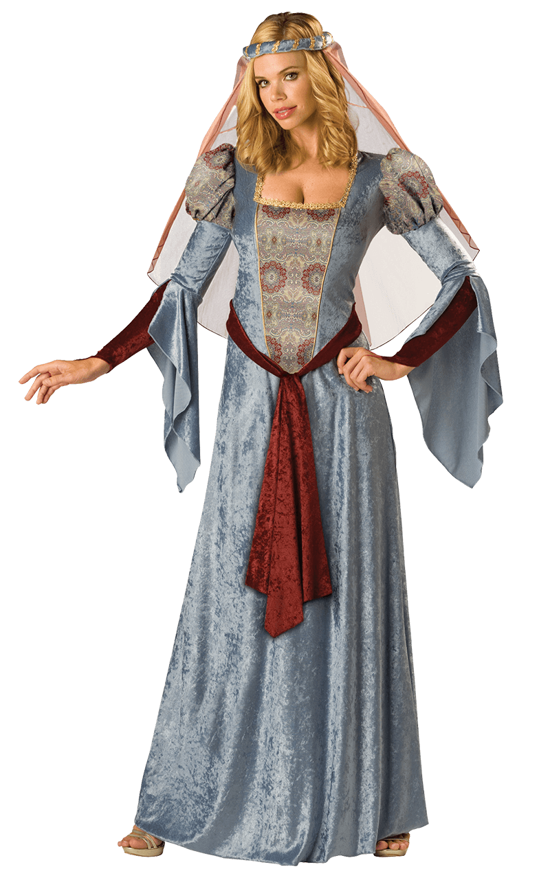 Womens Velveteen Maid Marian Costume