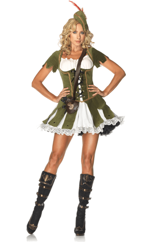 Womens Robin Hood Thief Costume