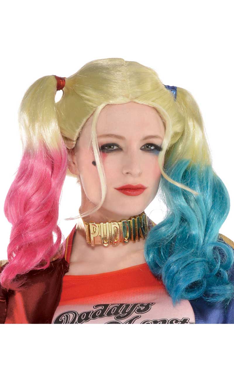 Adult Harley Quinn Wig - Joke.co.uk