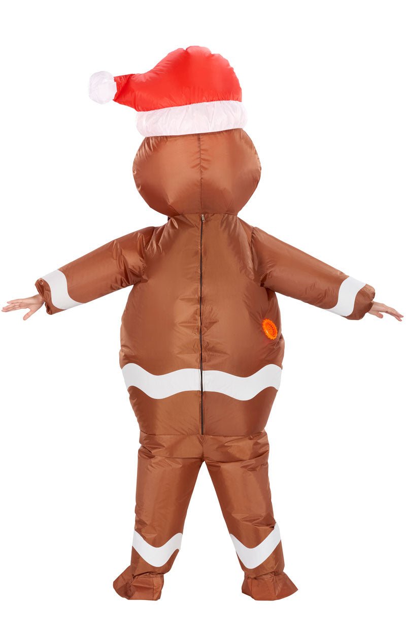 Adult Inflatable Gingerbread Man Costume - Joke.co.uk