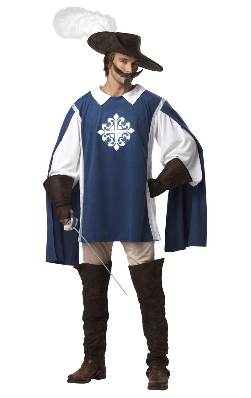 Adult Musketeer Costume - Joke.co.uk