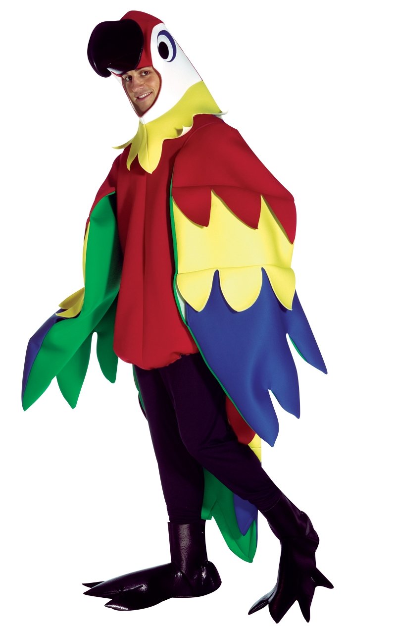 Adult Parrot Costume - Joke.co.uk