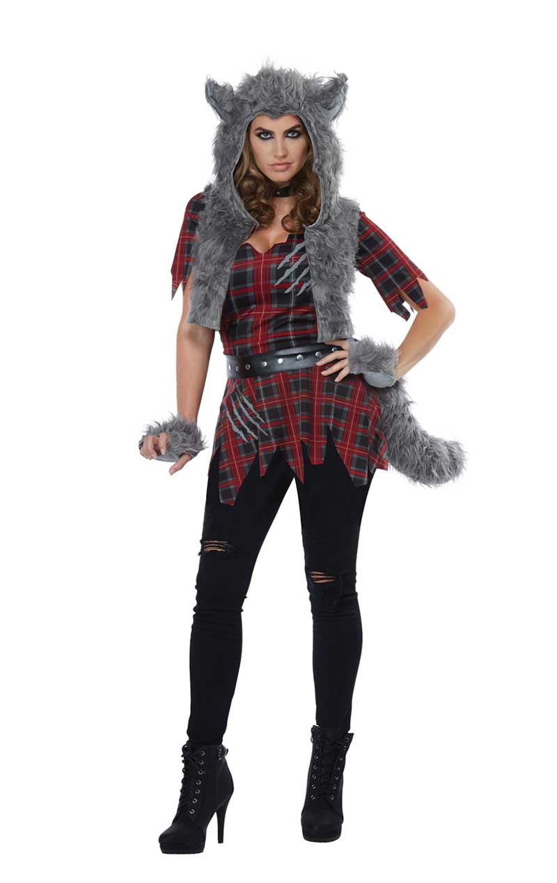 Adult She Wolf Costume - Joke.co.uk