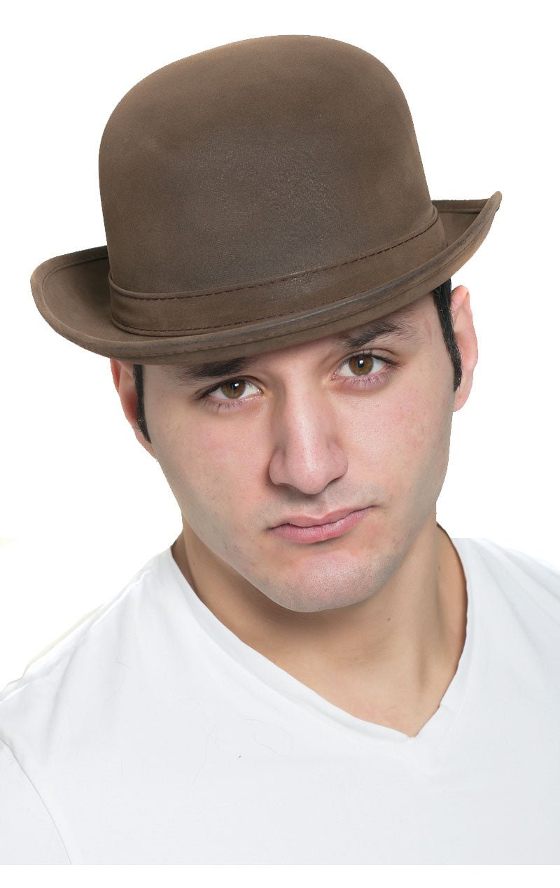 Brown Bowler Hat - Joke.co.uk